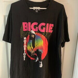 B.I.G.  NOTORIOUS BAND MENS TEE